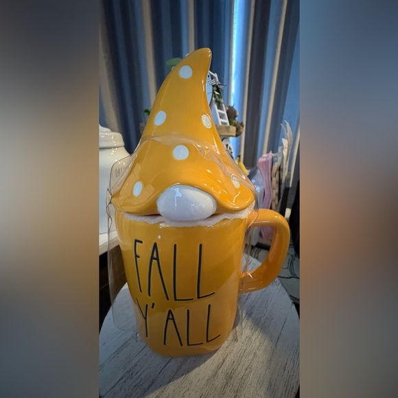 Rae Dunn Artisan Collection Orange Mug - Picture 1 of 3